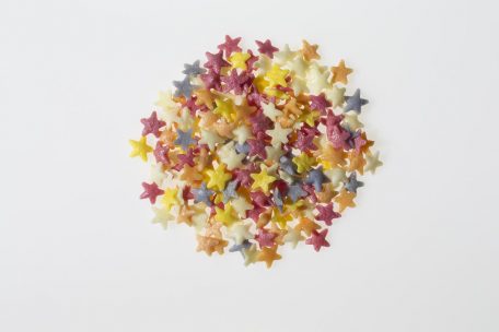 Natural Rainbow Star Shapes